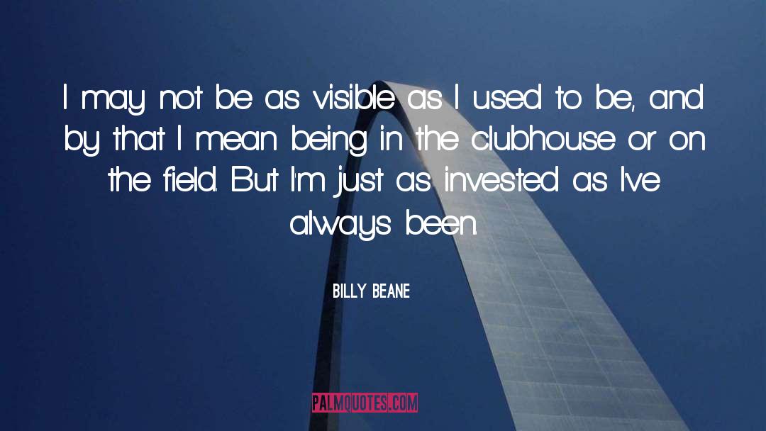 Clunie Clubhouse quotes by Billy Beane
