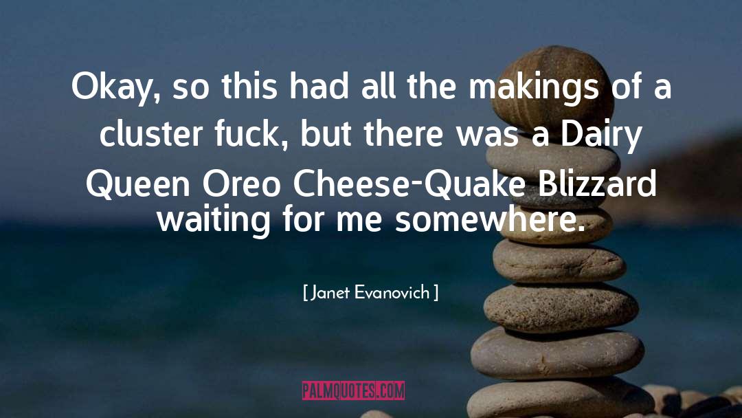 Cluster quotes by Janet Evanovich