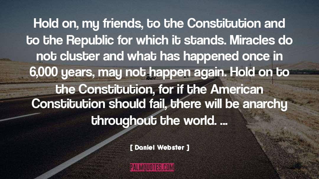 Cluster quotes by Daniel Webster