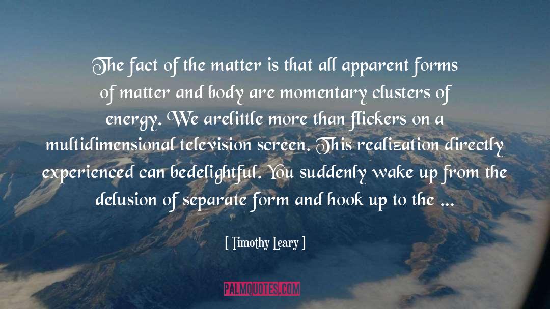 Clusters quotes by Timothy Leary