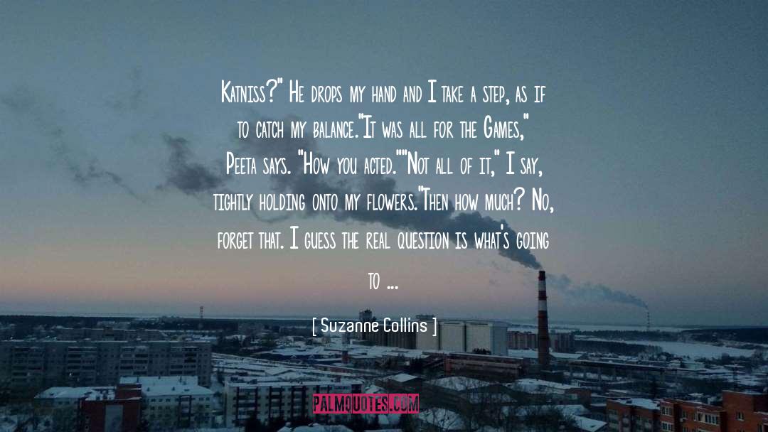 Clutching Hand quotes by Suzanne Collins