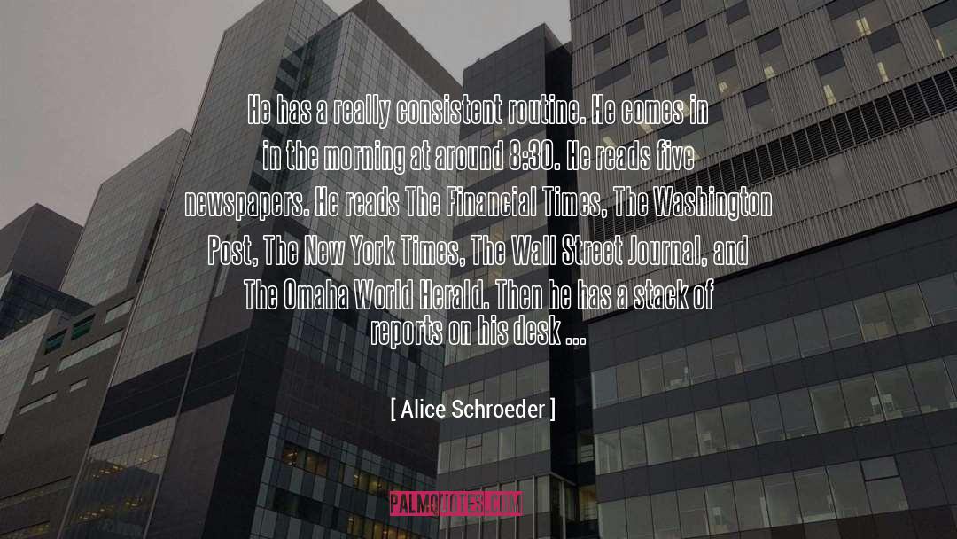 Cnbc quotes by Alice Schroeder