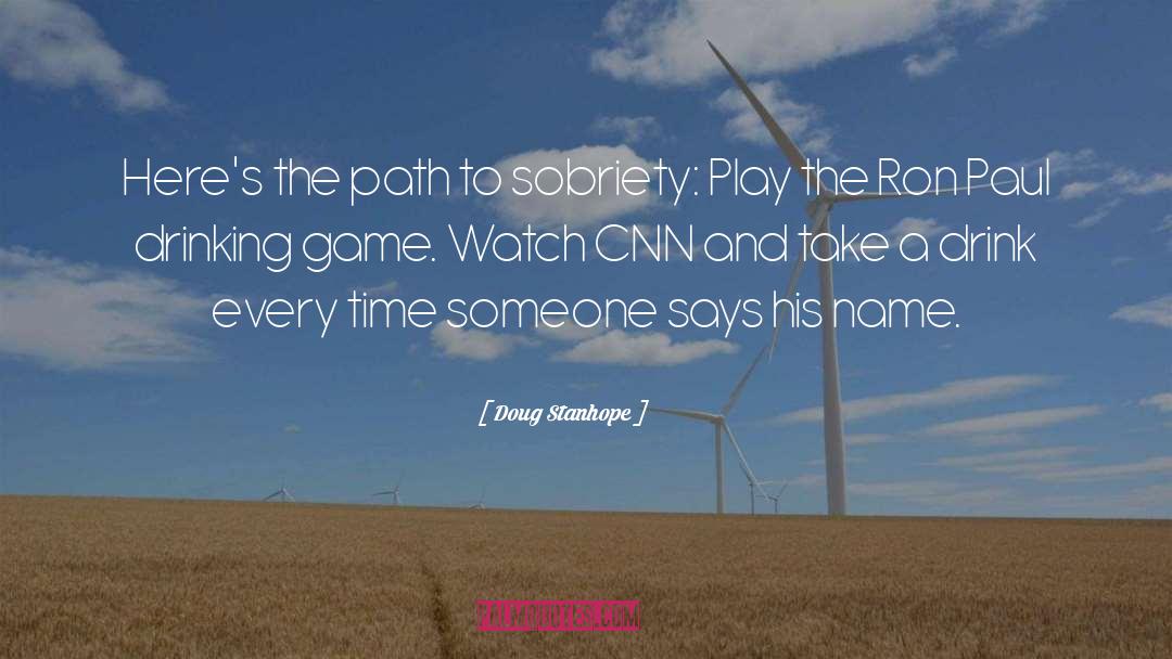 Cnn quotes by Doug Stanhope