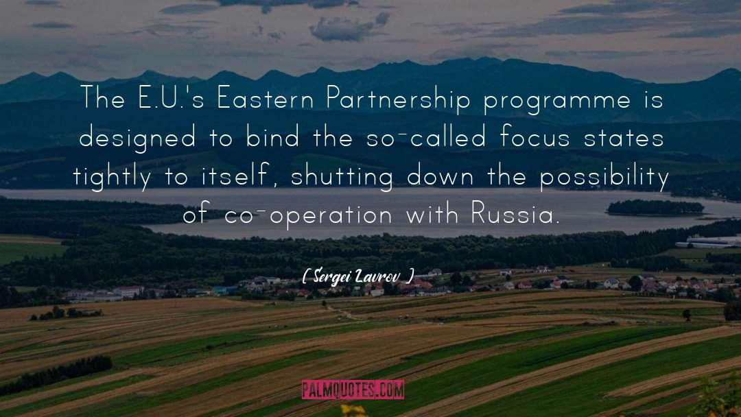 Co Operation quotes by Sergei Lavrov