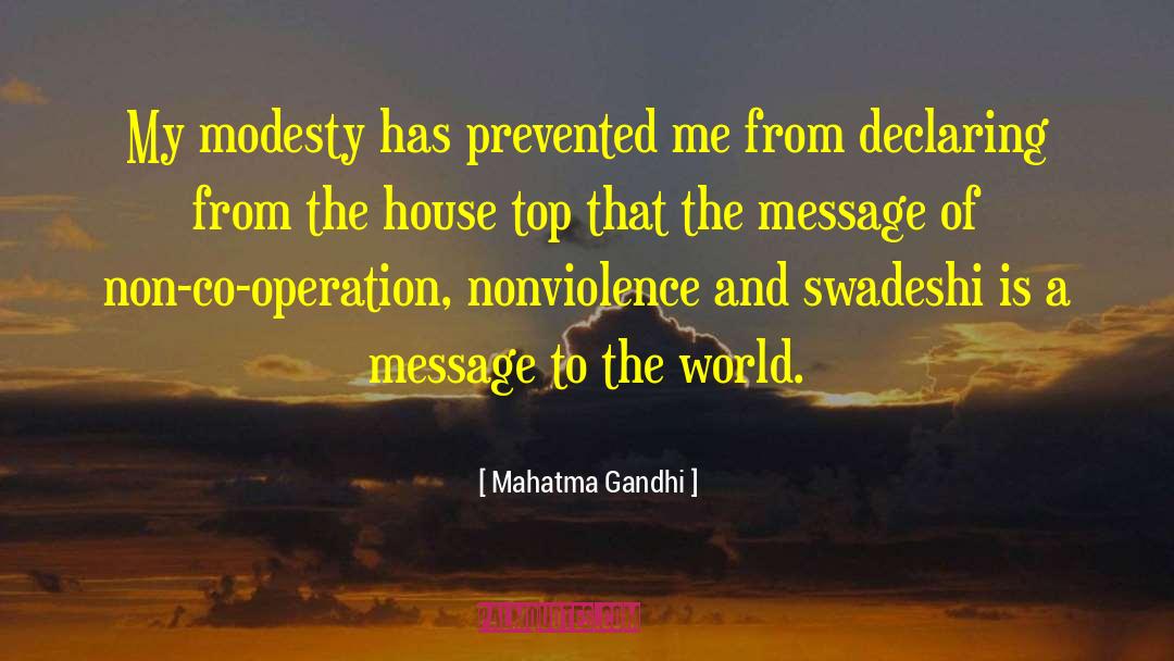 Co Operation quotes by Mahatma Gandhi