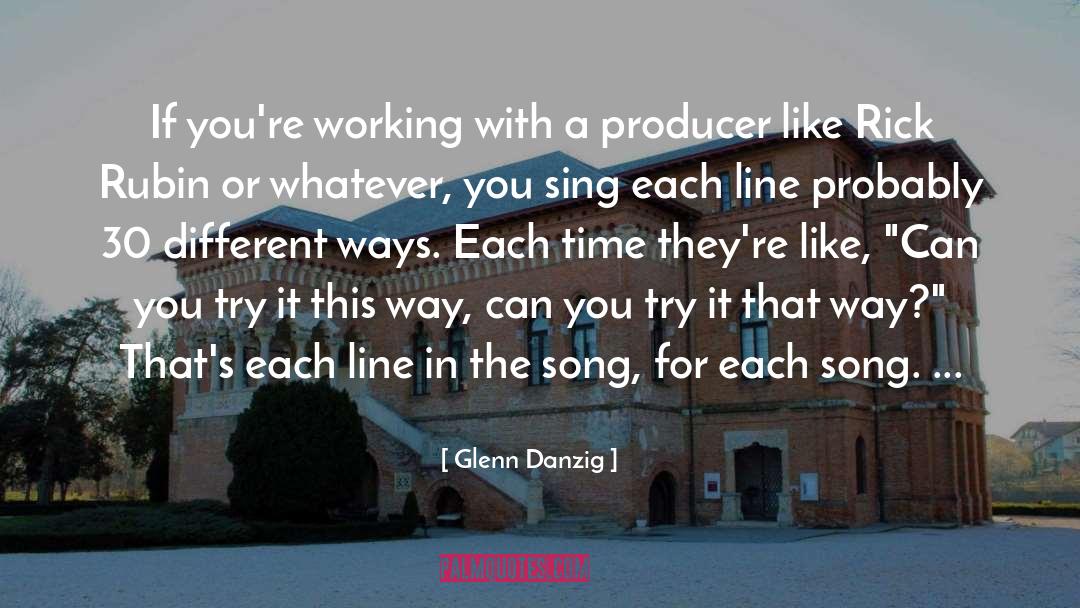 Co Producer Silence quotes by Glenn Danzig