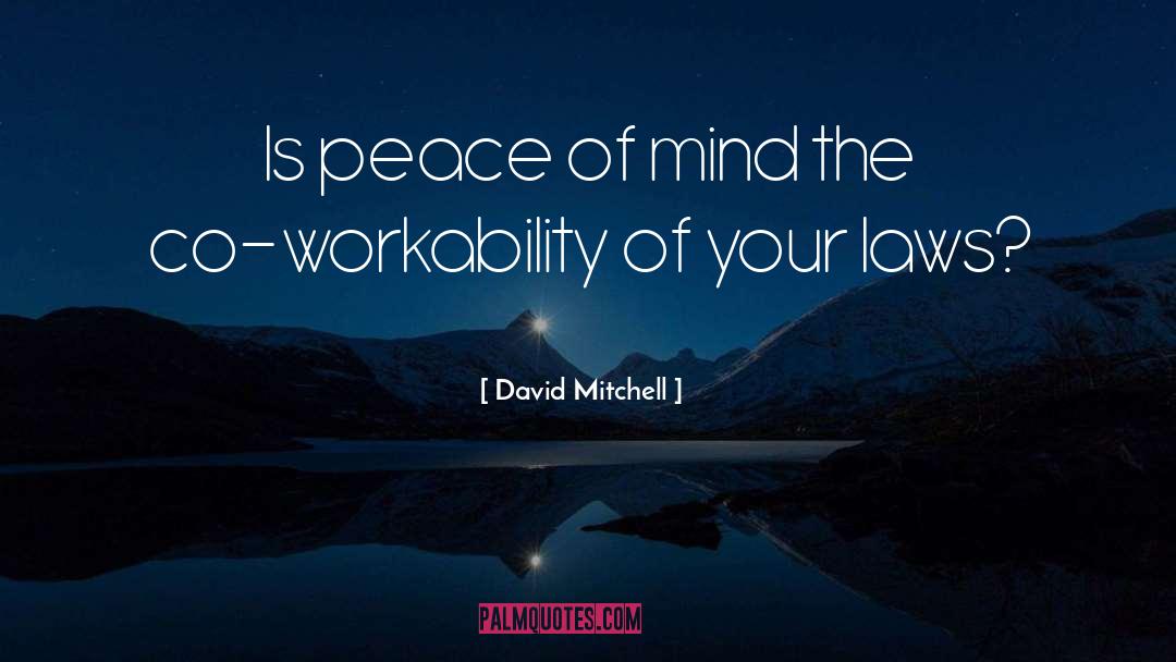 Co quotes by David Mitchell