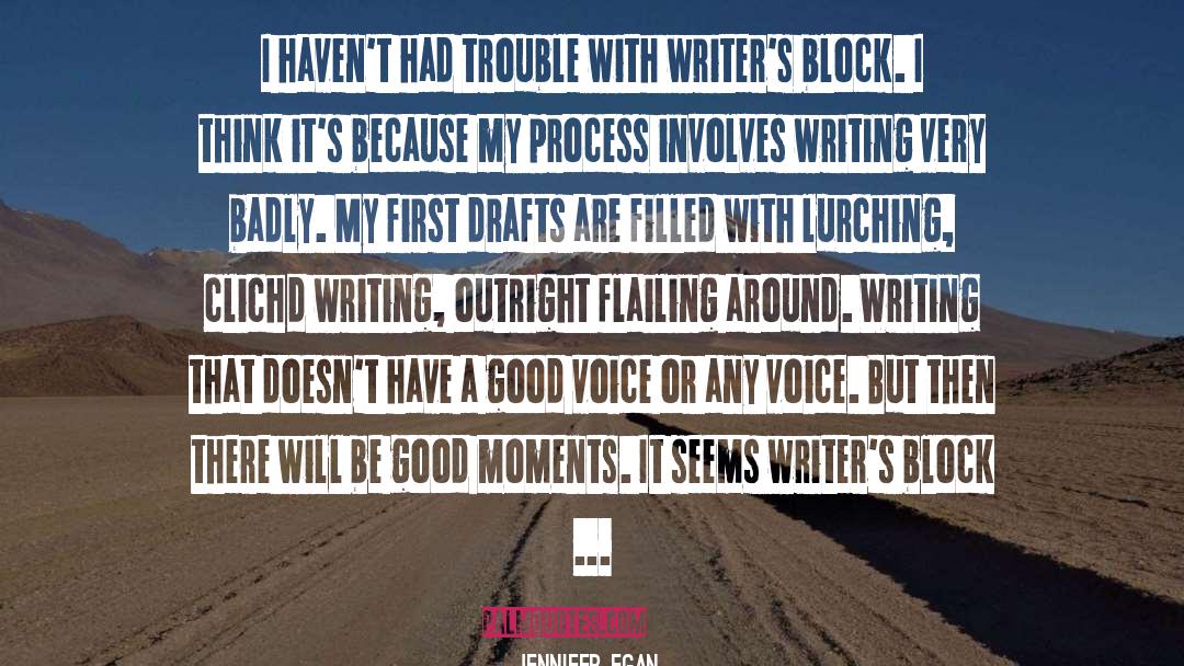 Co Writing quotes by Jennifer Egan