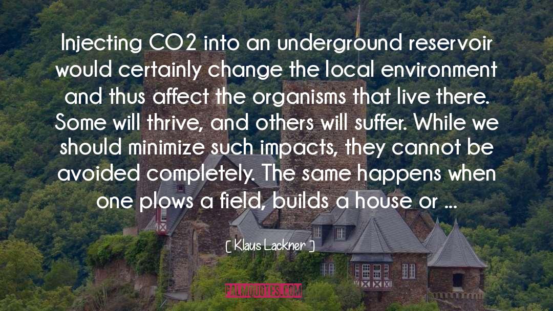 Co2 quotes by Klaus Lackner