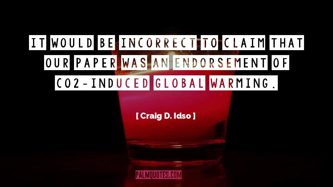 Co2 quotes by Craig D. Idso