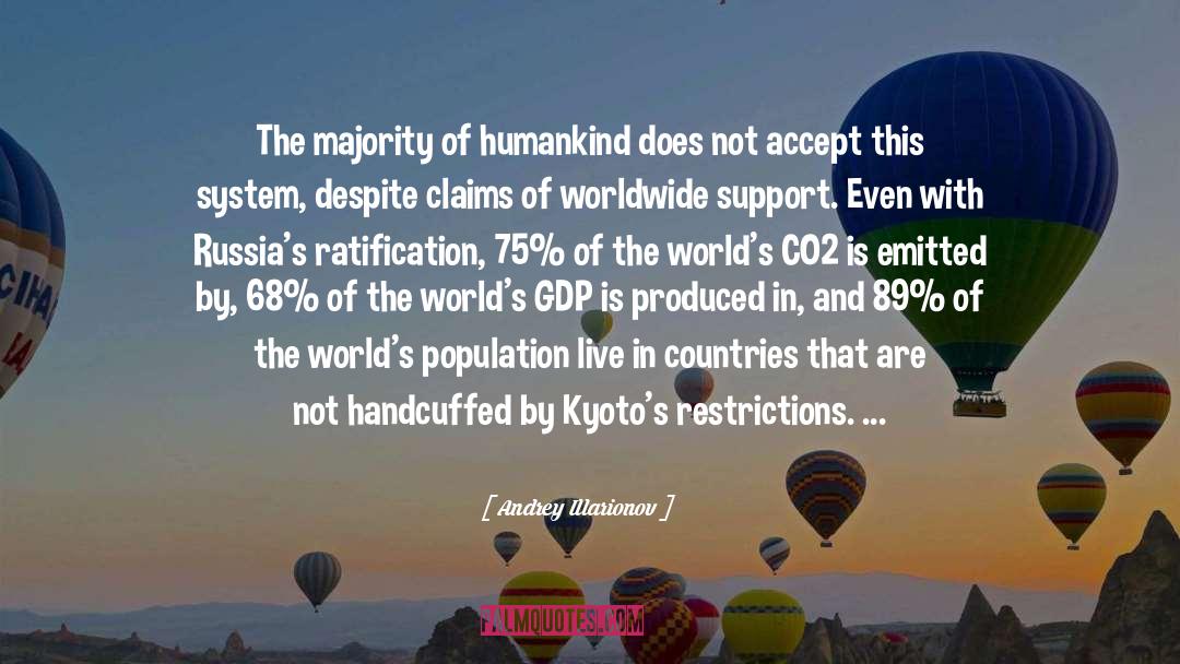 Co2 quotes by Andrey Illarionov