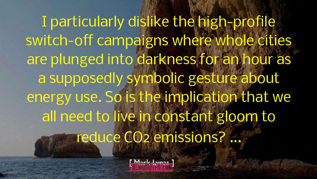Co2 quotes by Mark Lynas