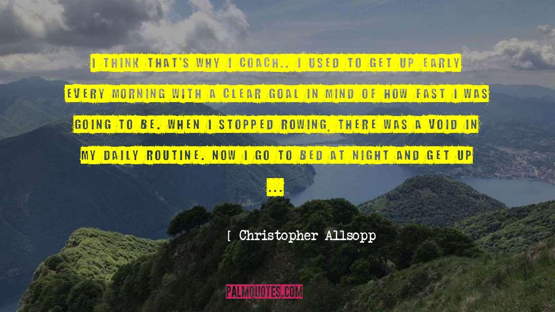 Coach Ac Credation quotes by Christopher Allsopp