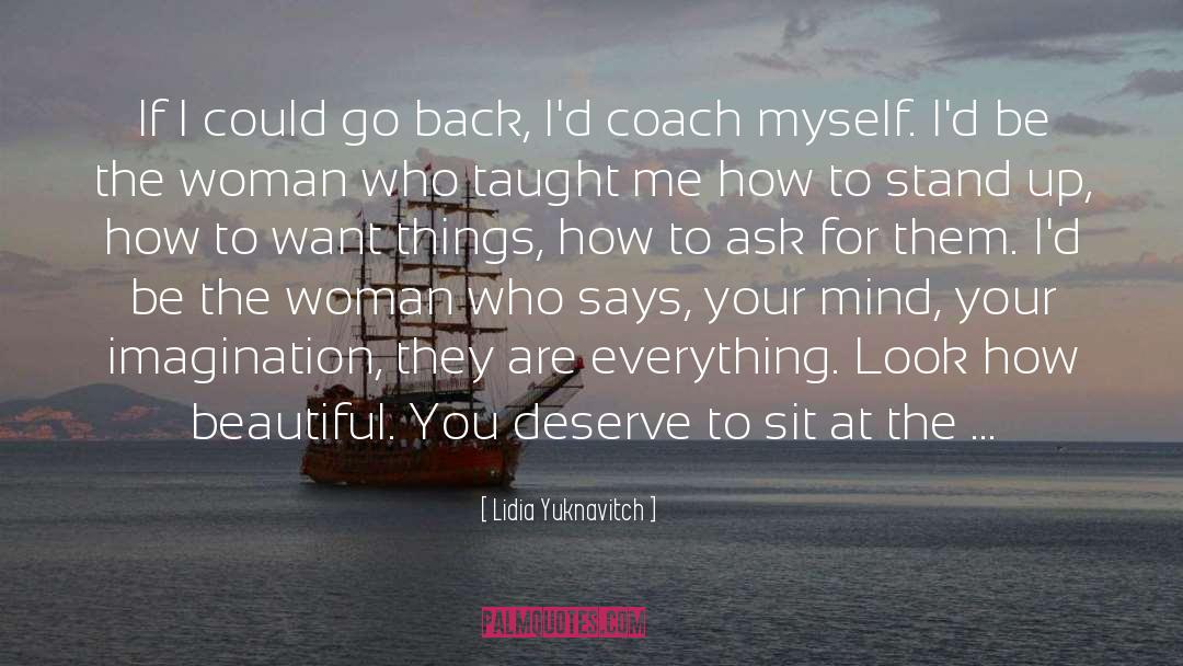 Coach quotes by Lidia Yuknavitch
