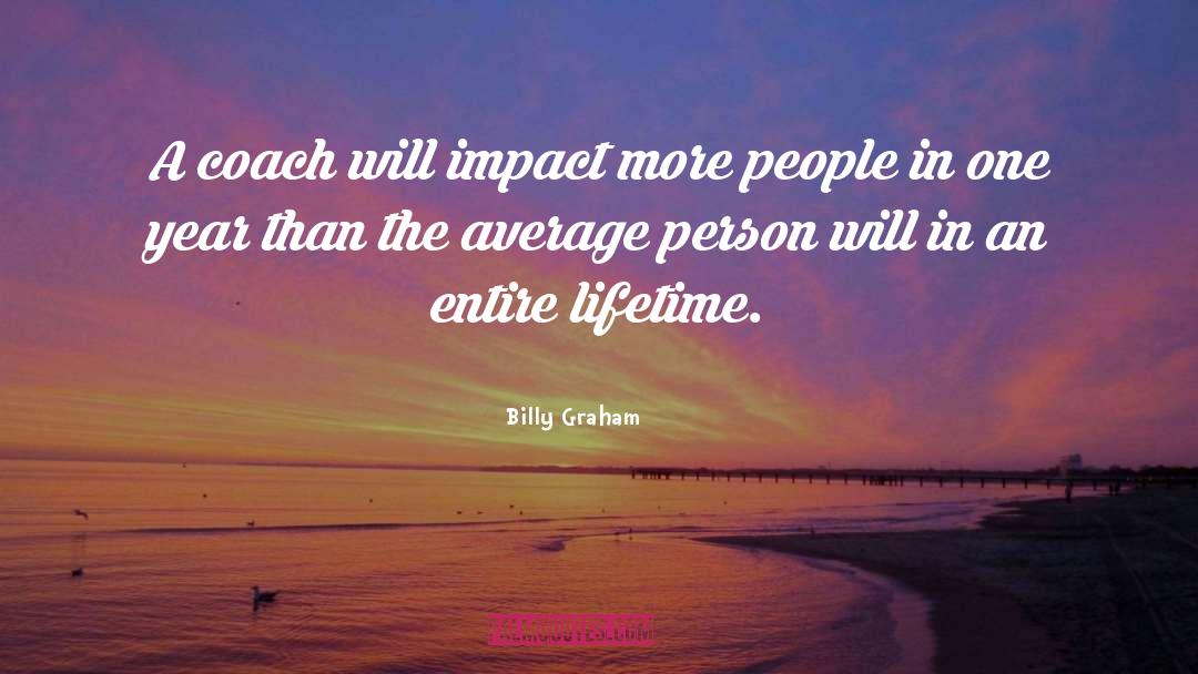 Coach quotes by Billy Graham