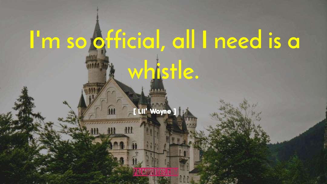 Coach Wayne quotes by Lil' Wayne