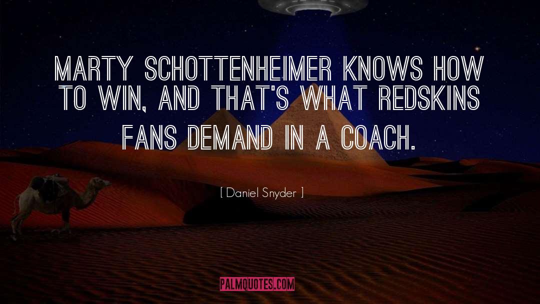Coach Wayne quotes by Daniel Snyder