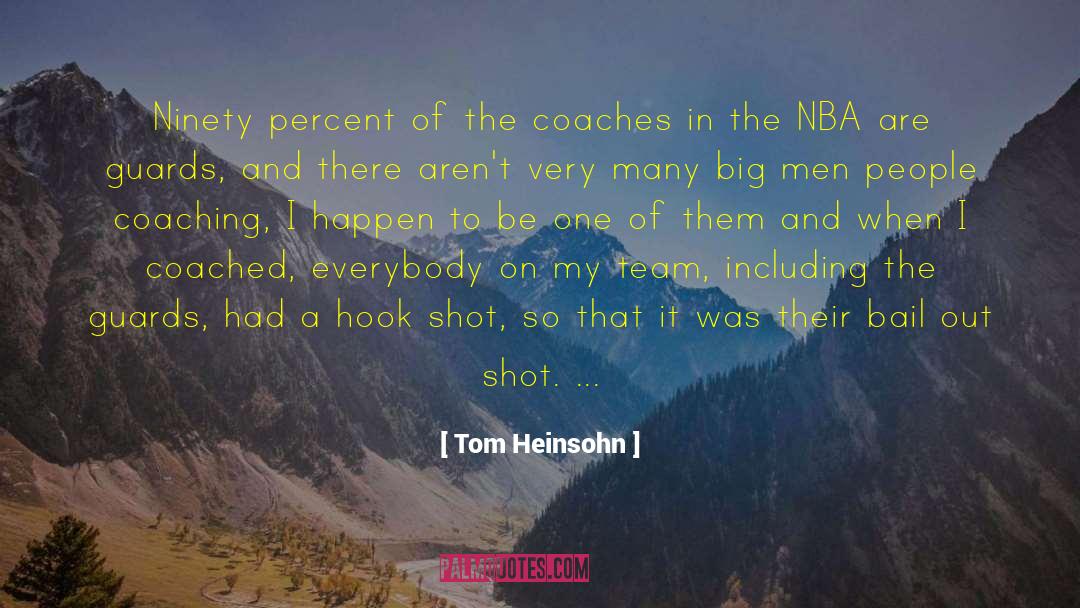 Coaches quotes by Tom Heinsohn