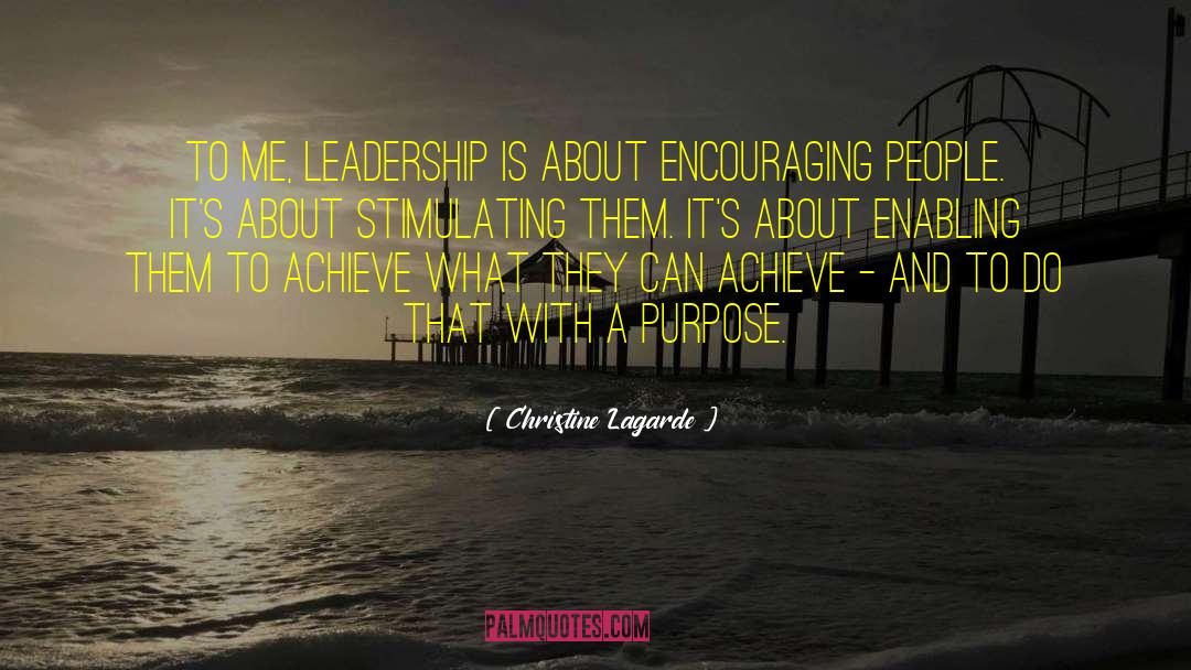 Coaching And Leadership quotes by Christine Lagarde