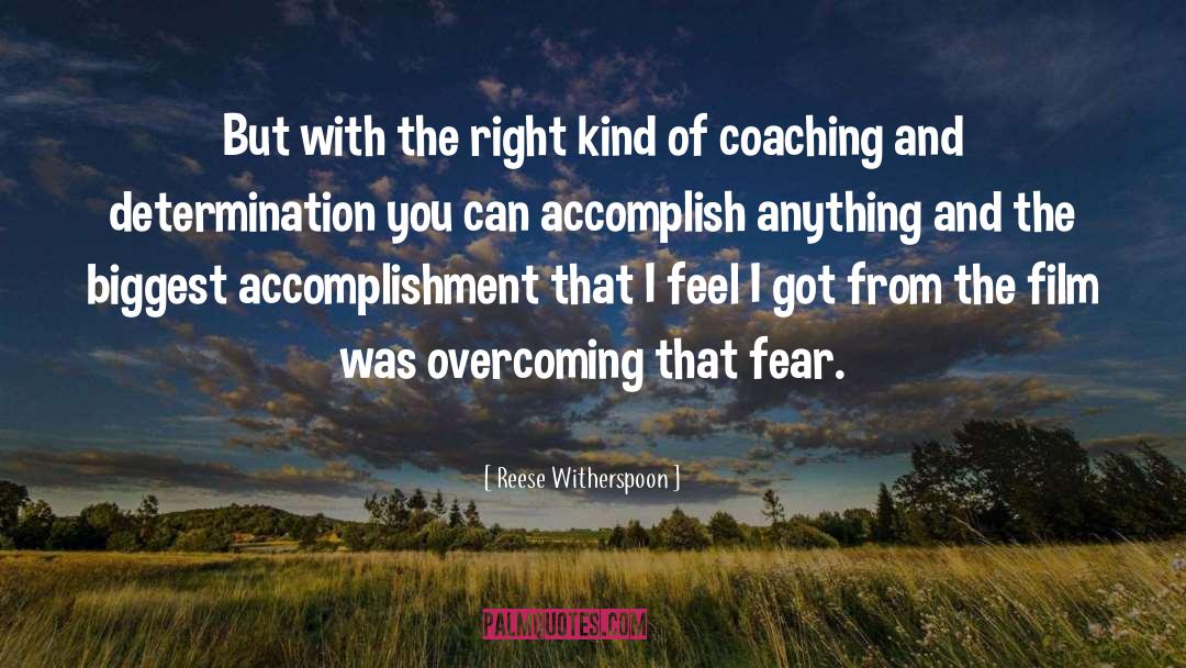Coaching quotes by Reese Witherspoon