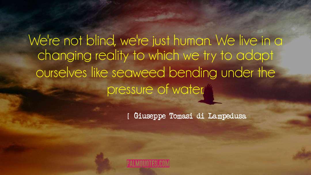 Coagulant Water quotes by Giuseppe Tomasi Di Lampedusa