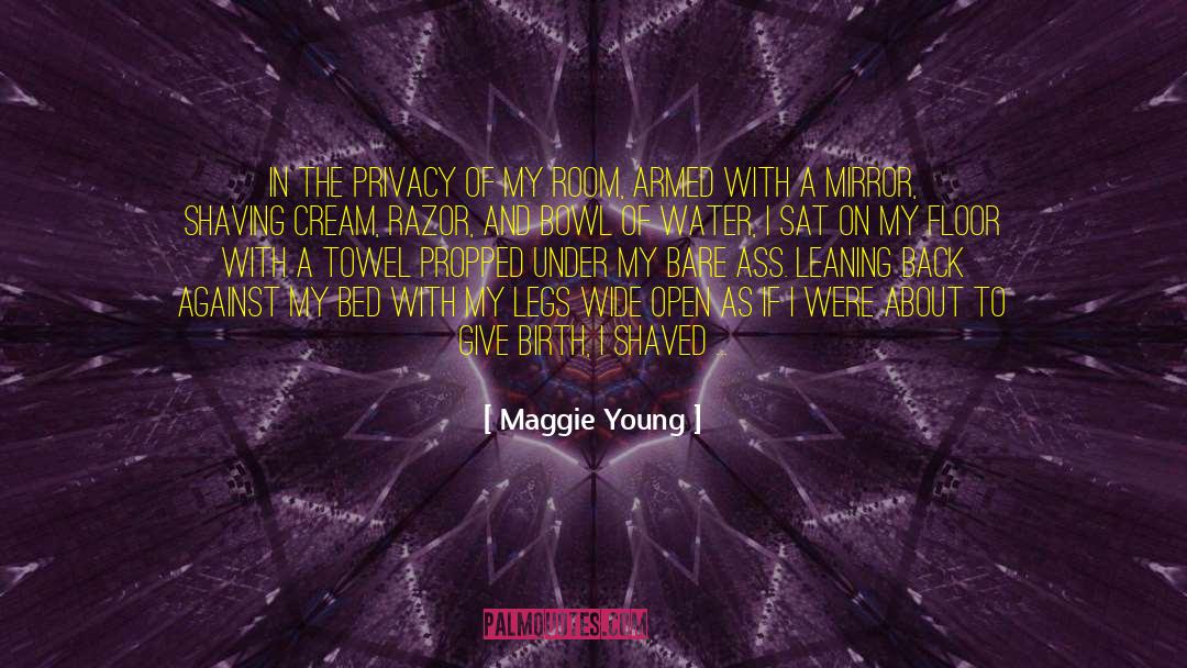 Coal Fire Cream quotes by Maggie Young