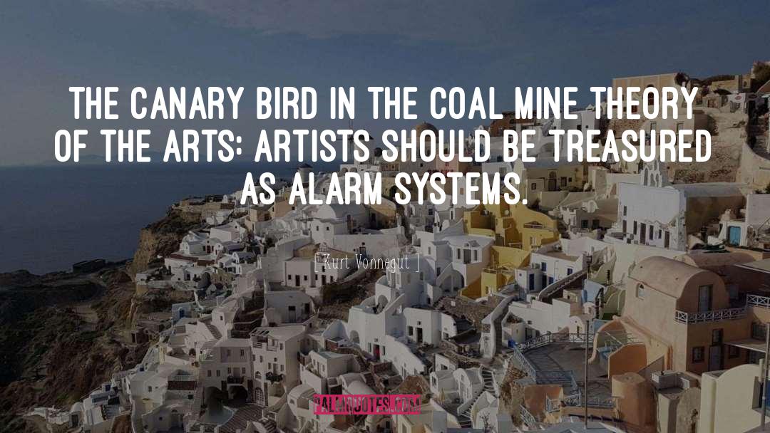 Coal Mine quotes by Kurt Vonnegut