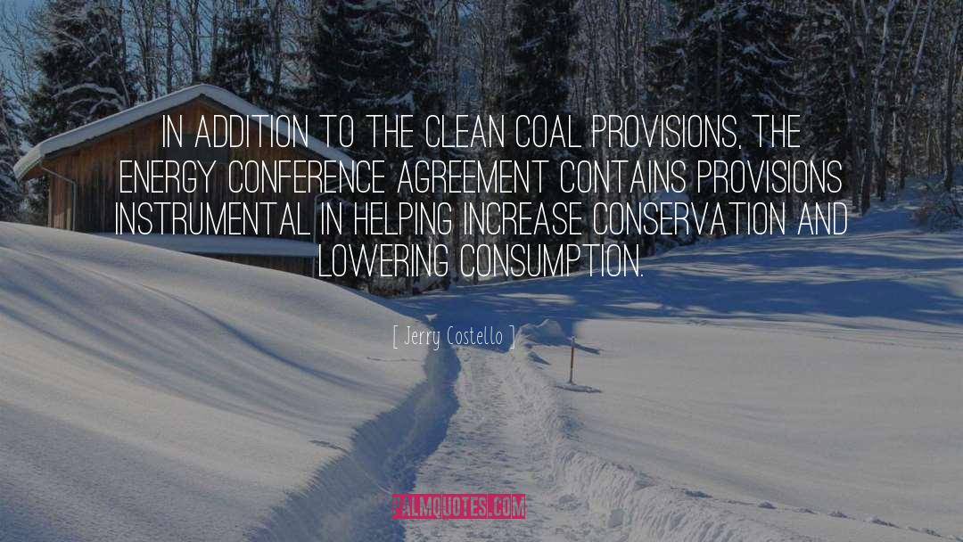 Coal quotes by Jerry Costello