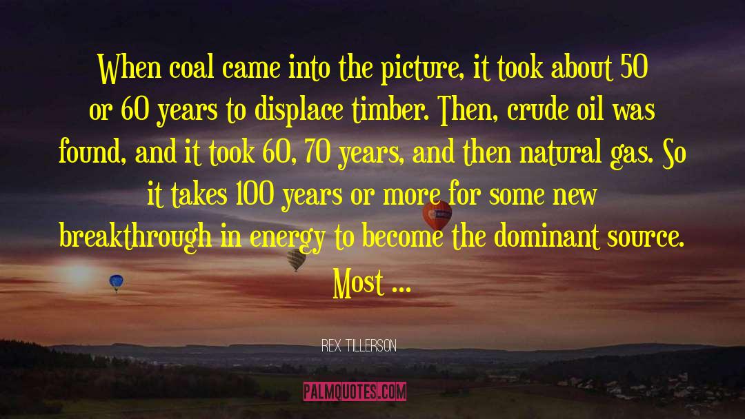 Coal quotes by Rex Tillerson