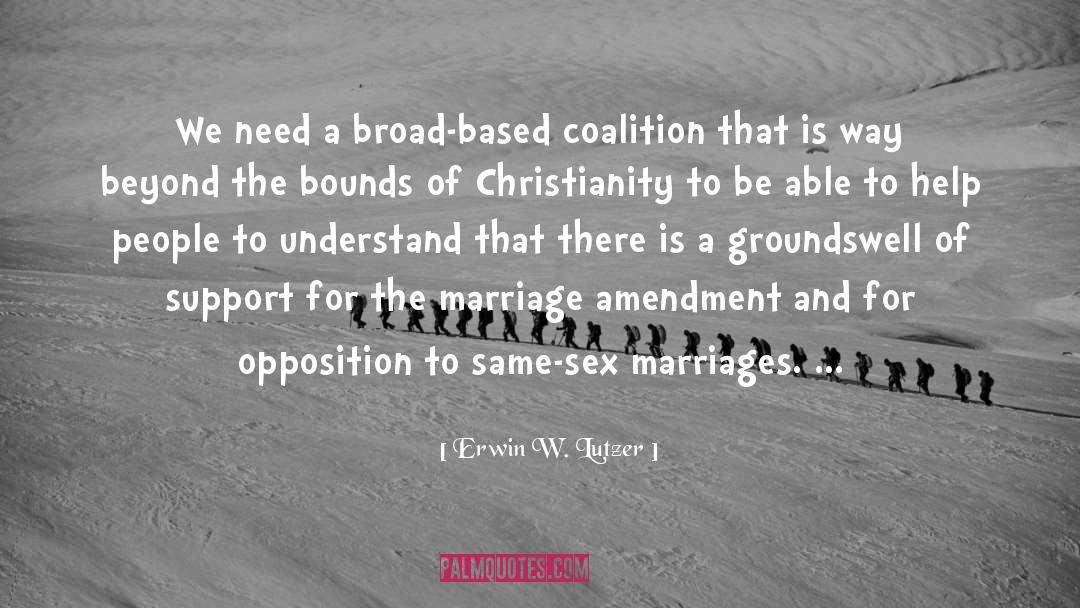 Coalition quotes by Erwin W. Lutzer