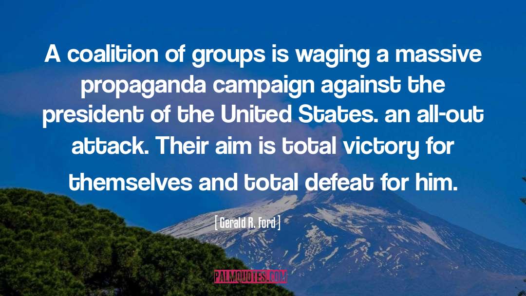 Coalition quotes by Gerald R. Ford