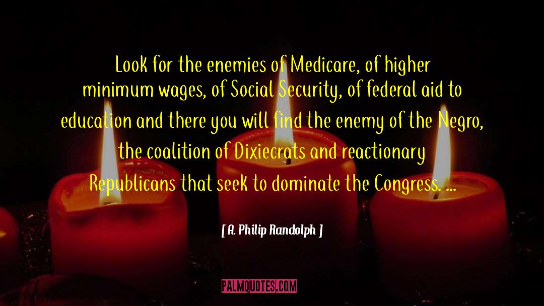 Coalitions quotes by A. Philip Randolph