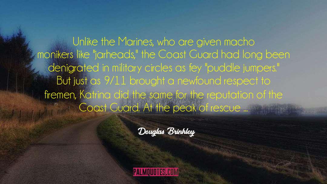 Coast Guard quotes by Douglas Brinkley