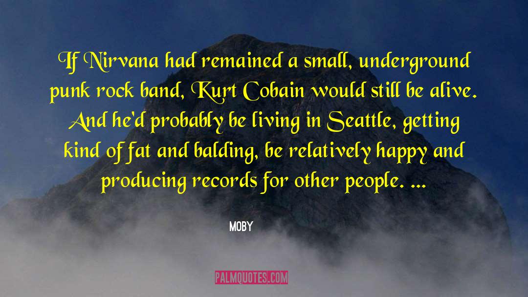 Cobain quotes by Moby