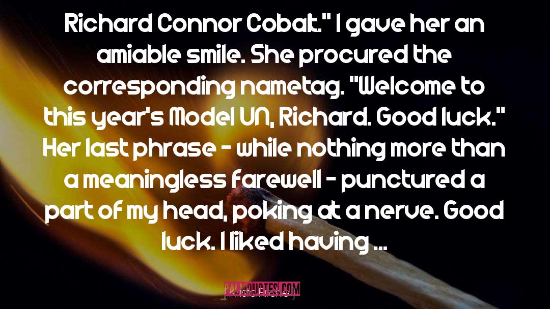 Cobalt quotes by Krista Ritchie