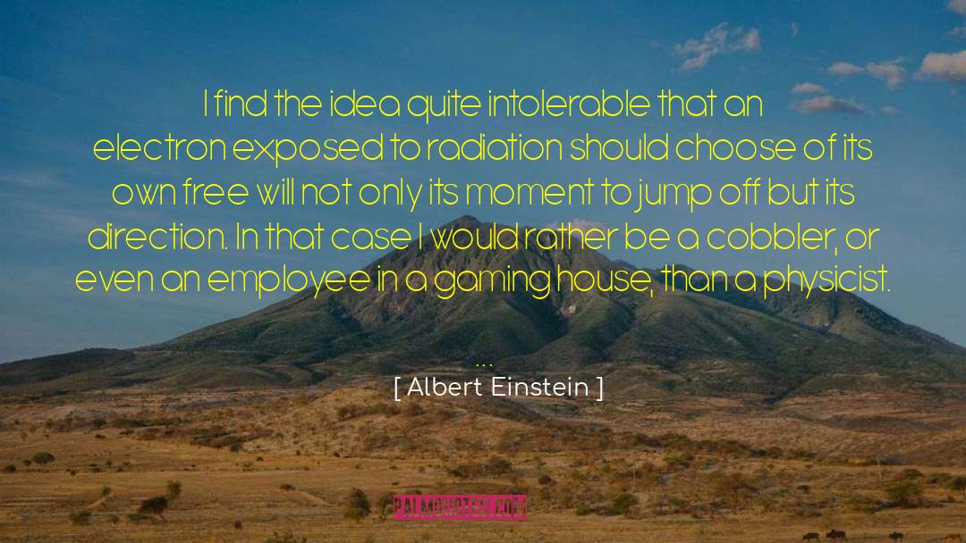 Cobbler quotes by Albert Einstein