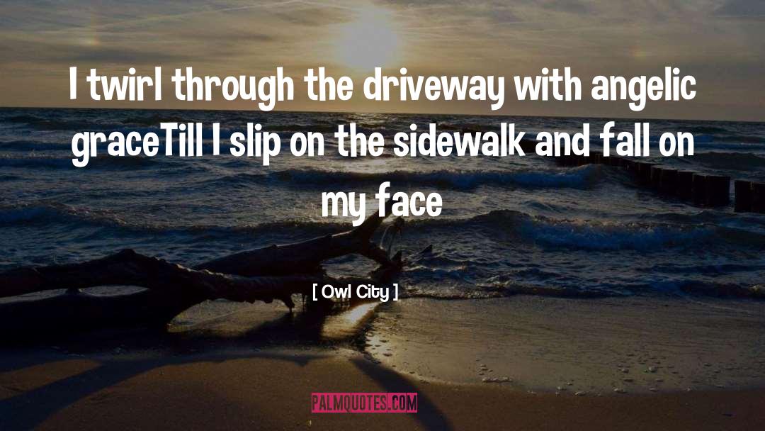 Cobblestone Driveway quotes by Owl City