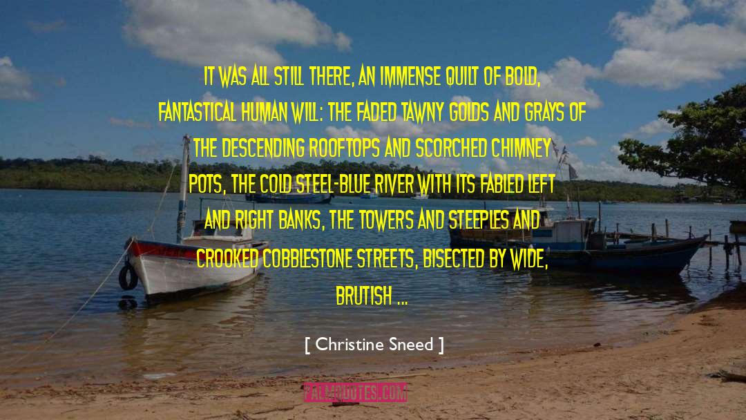 Cobblestone quotes by Christine Sneed