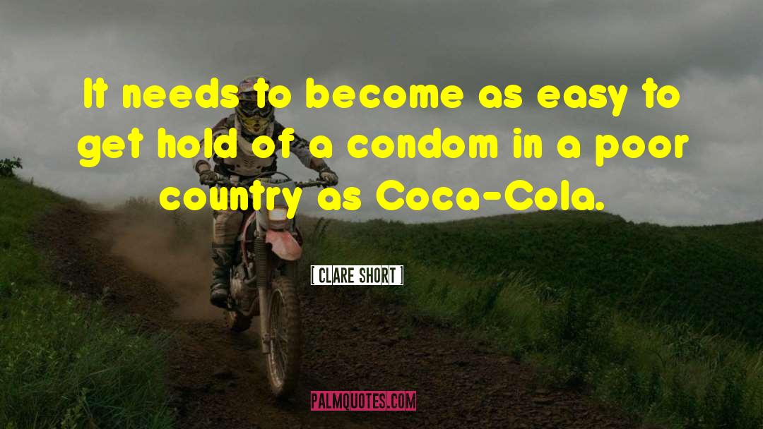 Coca Cola quotes by Clare Short