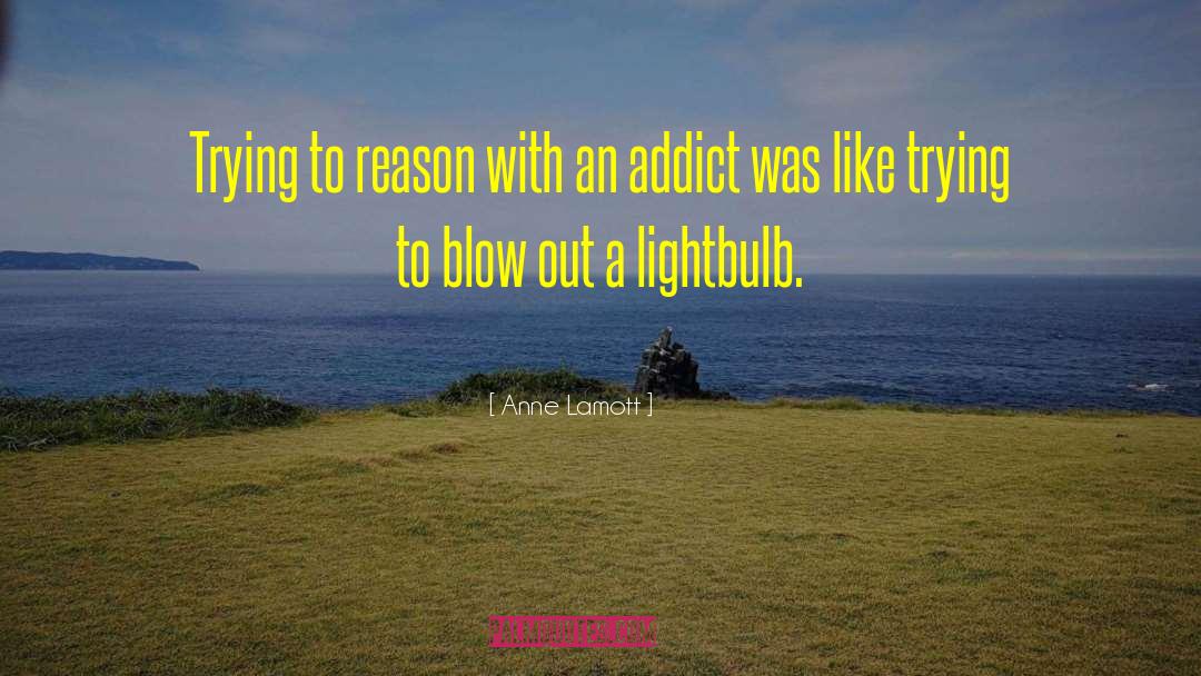 Cocaine Addict quotes by Anne Lamott