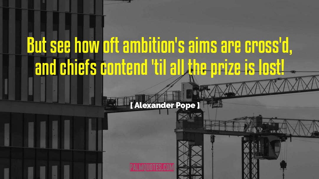 Cocaine And Ambition quotes by Alexander Pope