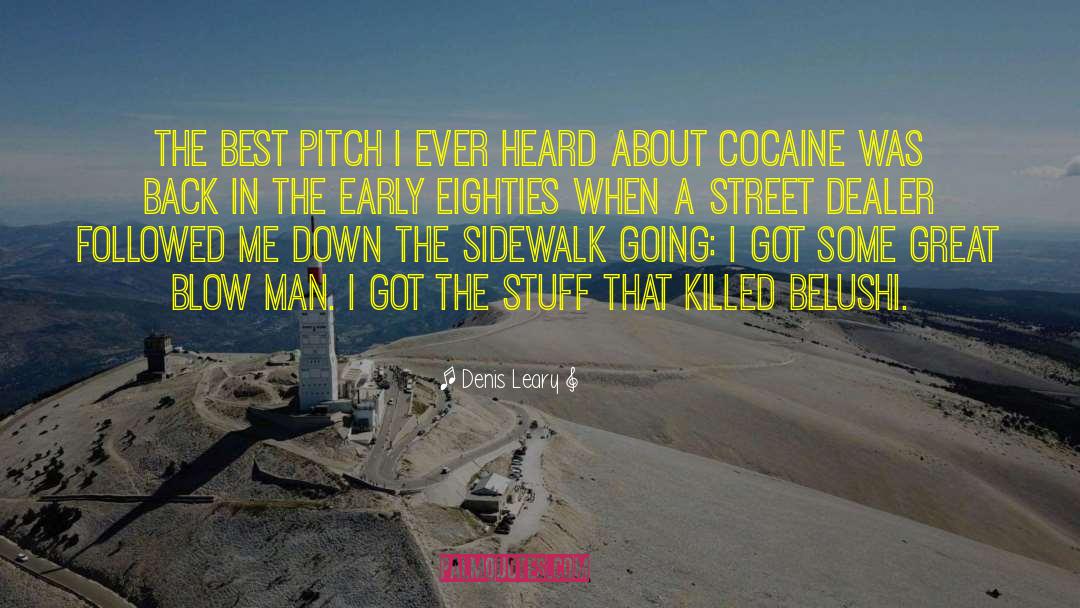 Cocaine quotes by Denis Leary