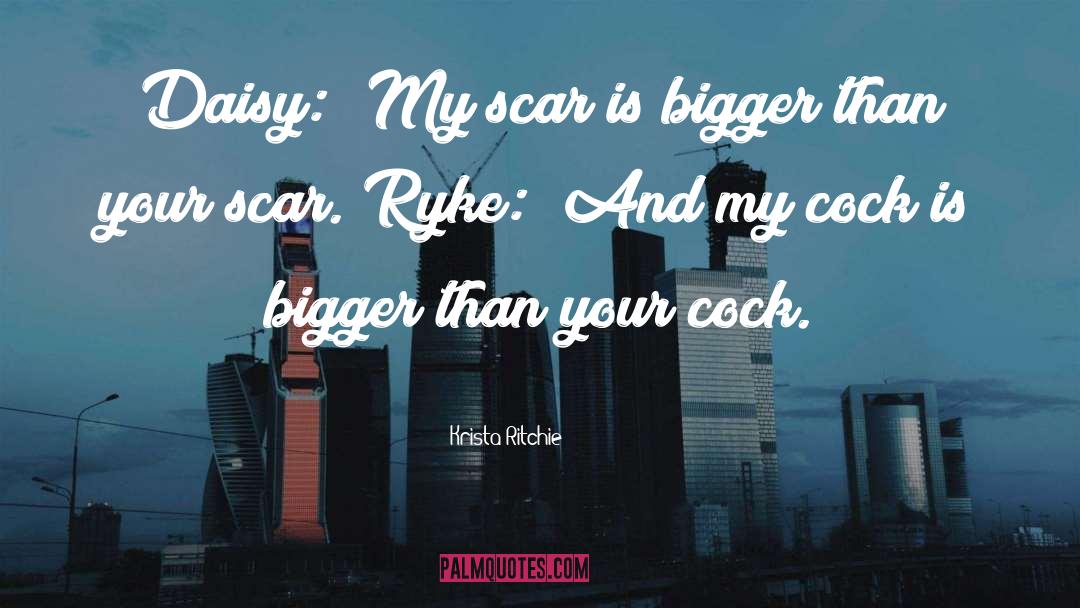 Cock quotes by Krista Ritchie