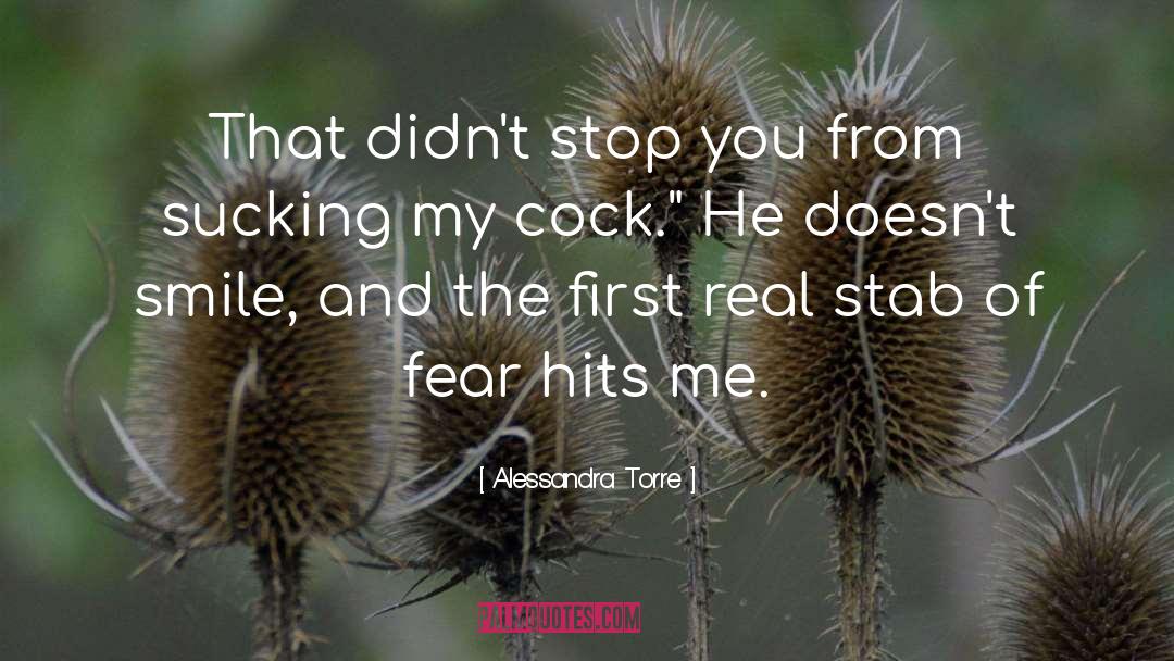 Cock quotes by Alessandra Torre