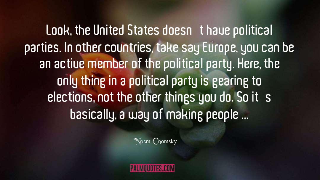 Cocktail Parties quotes by Noam Chomsky