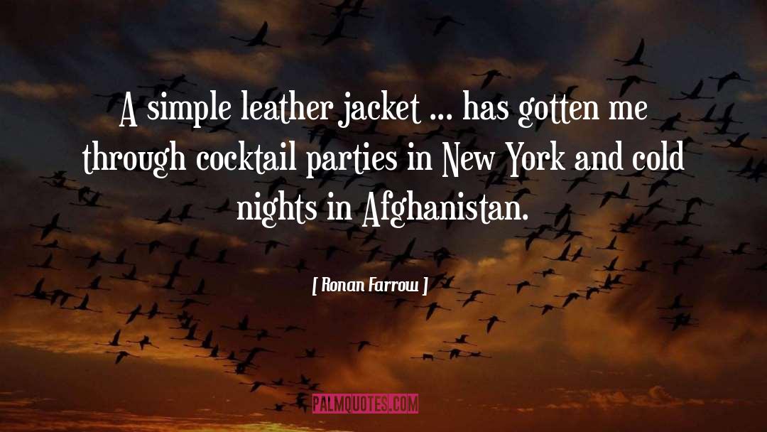 Cocktail quotes by Ronan Farrow