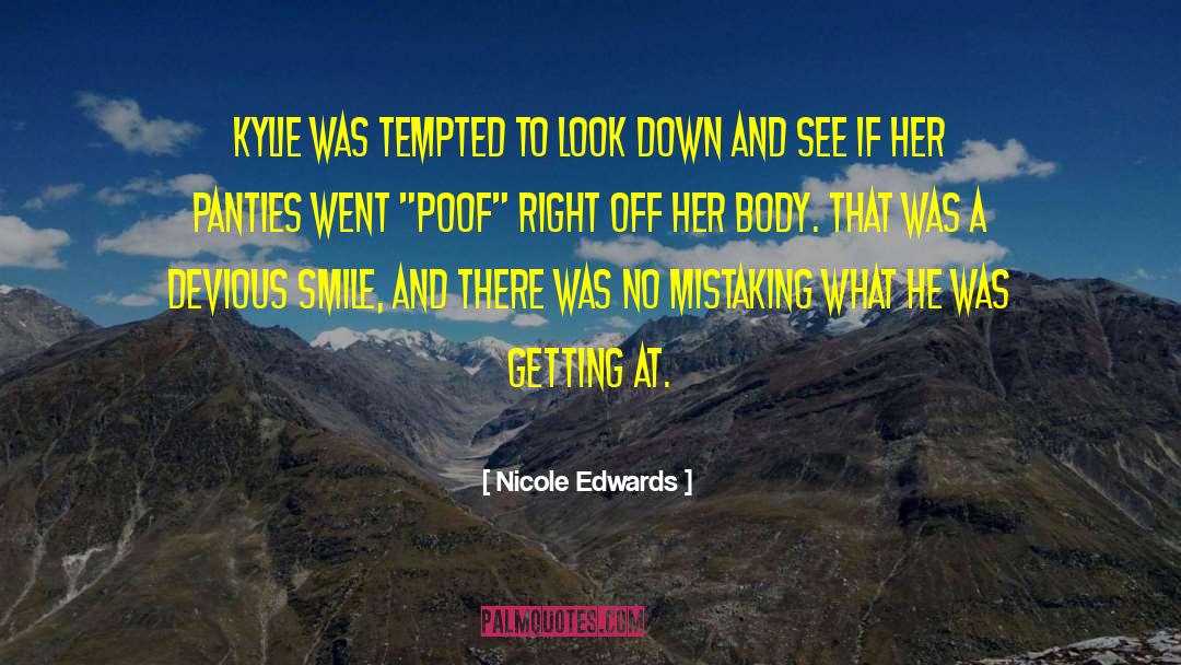 Cocky Smile quotes by Nicole Edwards