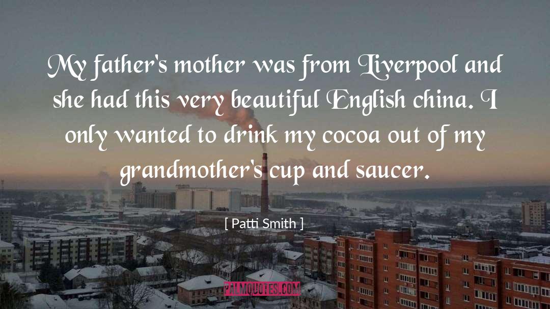 Cocoa quotes by Patti Smith