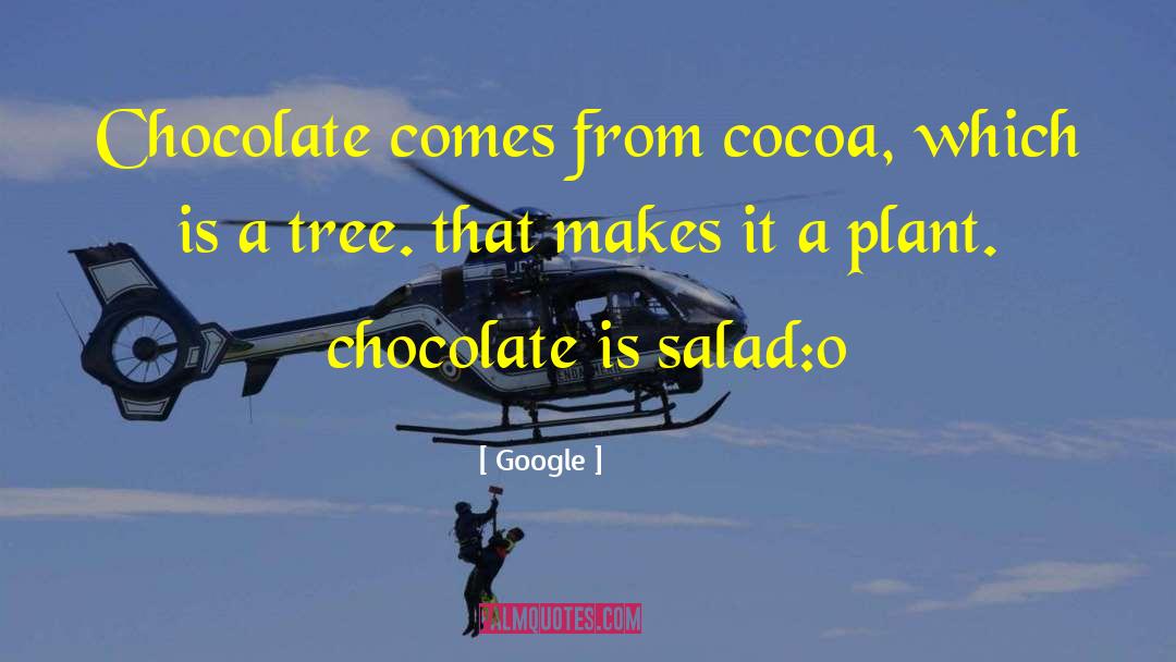 Cocoa quotes by Google