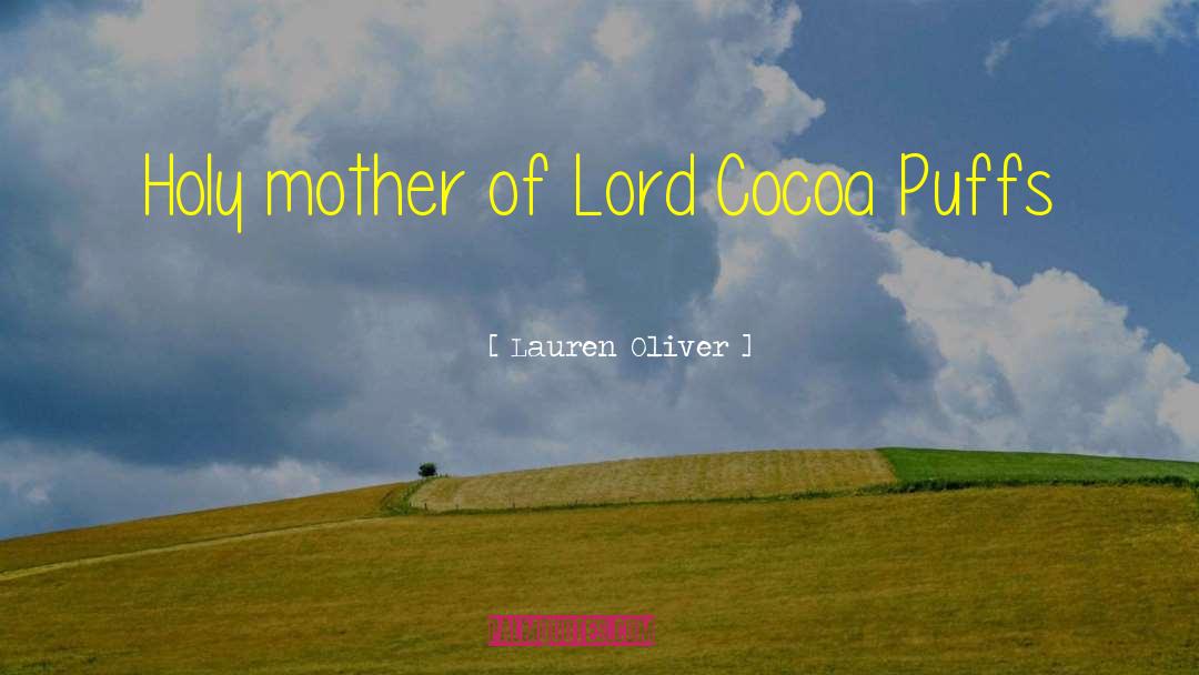 Cocoa quotes by Lauren Oliver